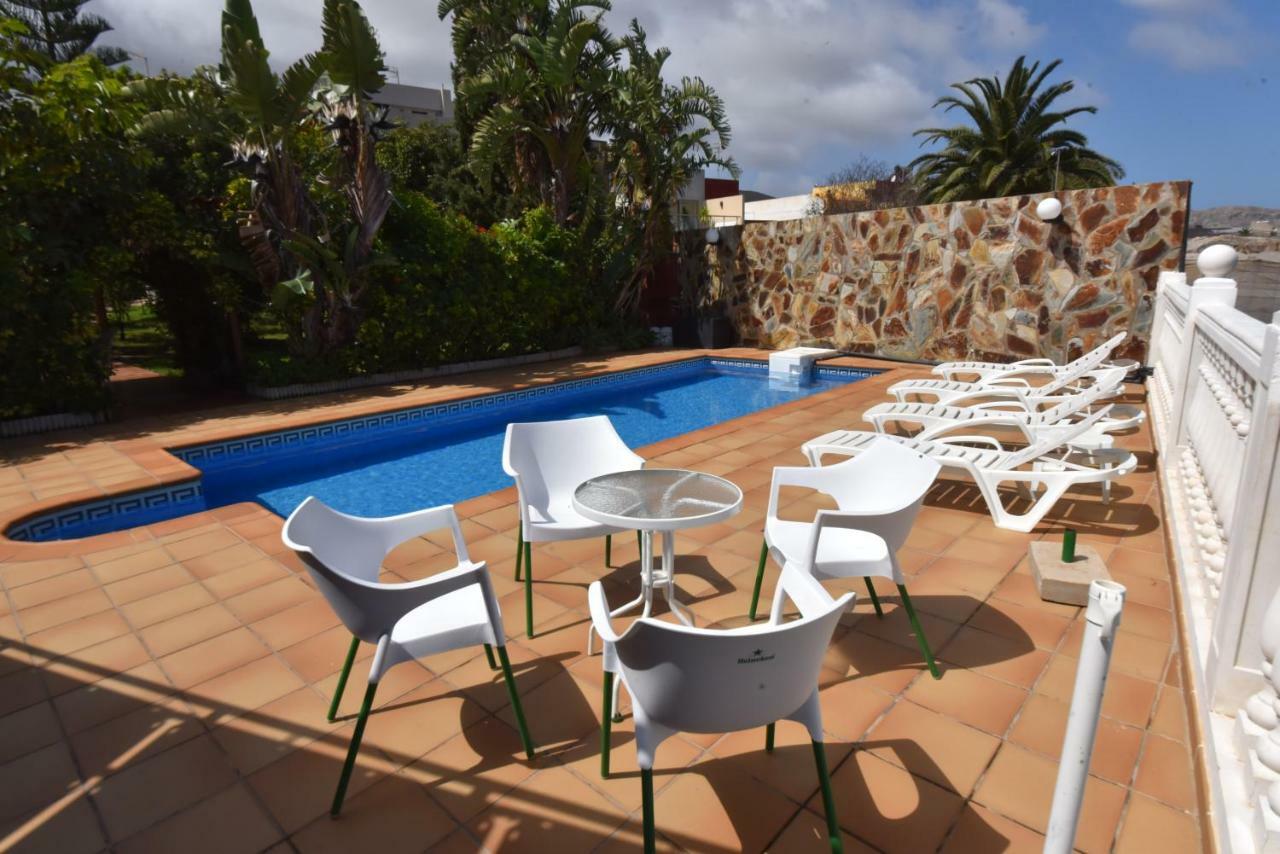 Gáldar Casa El Tonelero Con Jardin Y Piscina Privadaヴィラ エクステリア 写真