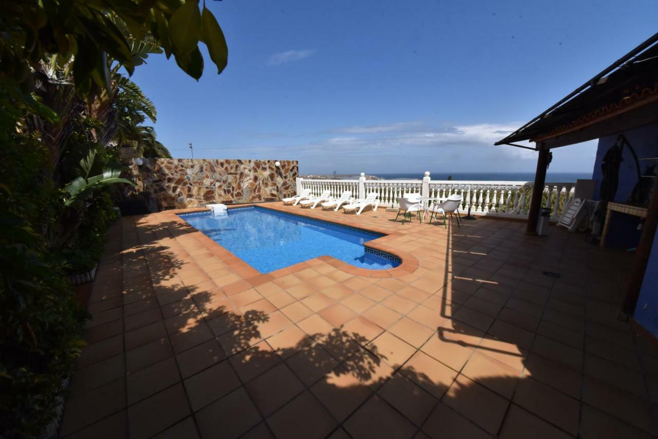 Gáldar Casa El Tonelero Con Jardin Y Piscina Privadaヴィラ エクステリア 写真